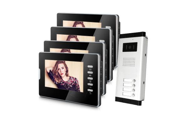 Домофон на 4 квартиры